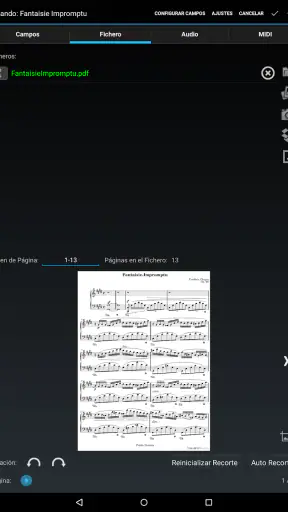 MobileSheets screenshot