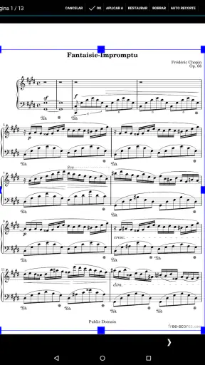 MobileSheets screenshot