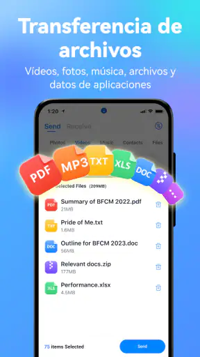MobileTrans: Transferir Datos screenshot