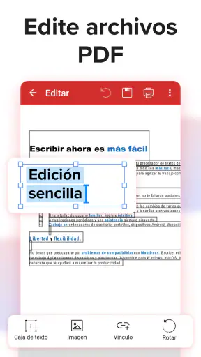 MobiPDF: Editor y escáner PDF screenshot