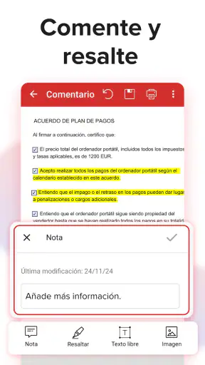 MobiPDF: Editor y escáner PDF screenshot