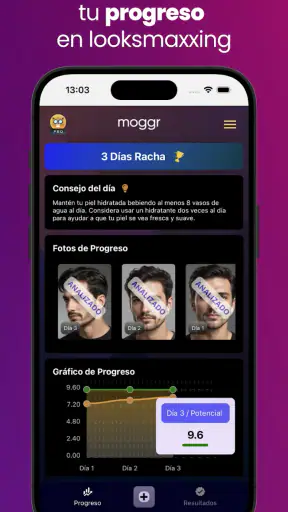 Moggr - Haircut & Looksmax AI screenshot