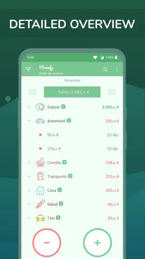 Monefy: Presupuesto y finanzas screenshot