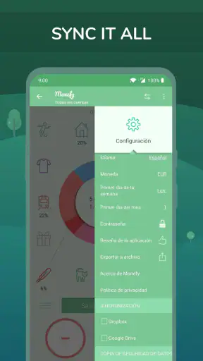Monefy: Presupuesto y finanzas screenshot