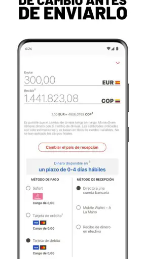 MoneyGram® Enviar Dinero screenshot
