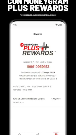 MoneyGram® Enviar Dinero screenshot