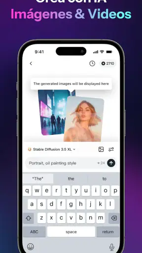 Monica IA: Chat & Paint Art screenshot
