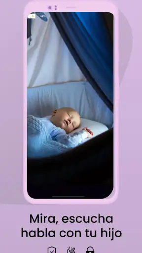 Monitor de Bebé Saby. 3G video screenshot