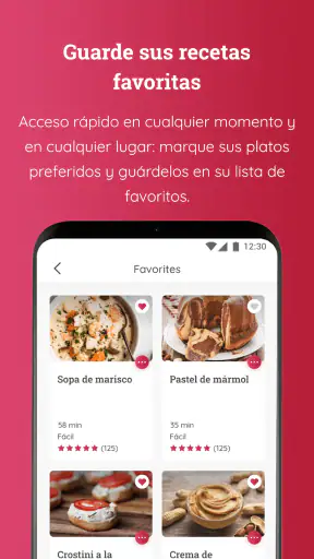 Monsieur Cuisine APP screenshot