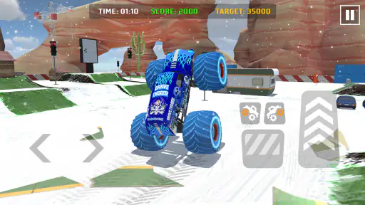 Monster Truck Stunt - Car Game screenshot