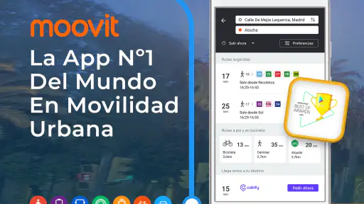 Moovit: Horarios de bus y tren screenshot