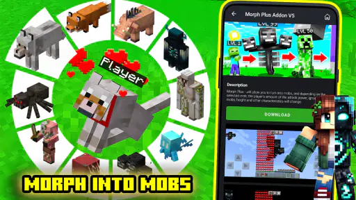 Morph Mods for Minecraft PE screenshot