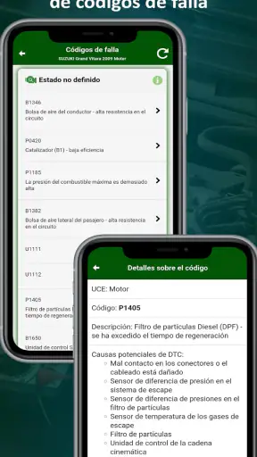 MotorData OBD ELM car scanner screenshot