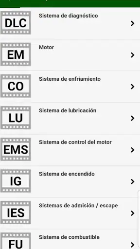 MotorData OBD ELM car scanner screenshot