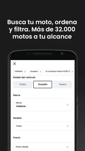 Motos.net - Motos de Ocasión screenshot