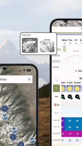 Mountain-Forecast.com screenshot