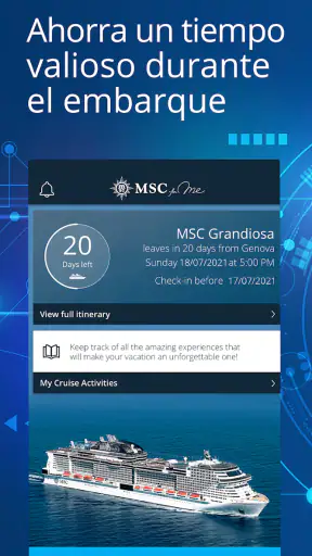 MSC for Me screenshot