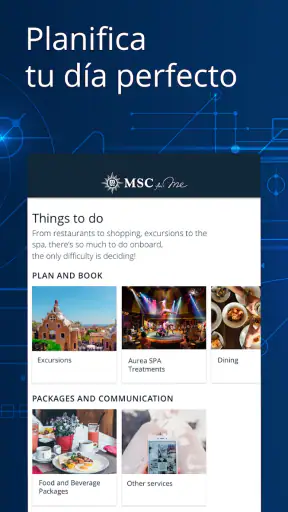 MSC for Me screenshot