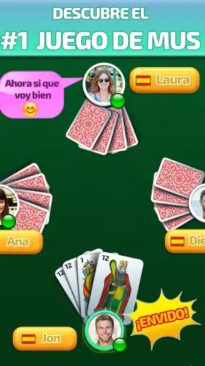 Mus Maestro - juego online mus screenshot