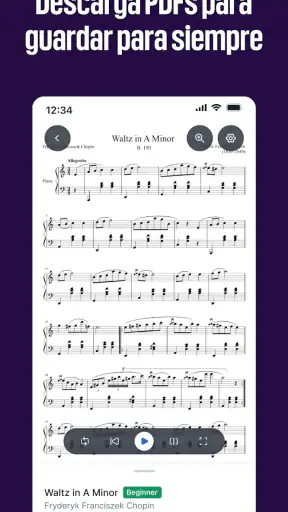 MuseScore: partitura screenshot