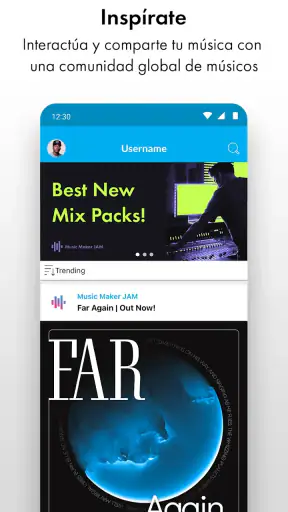 Music Maker JAM: Beatmaker app screenshot