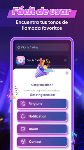 Musica para tono de llamada screenshot