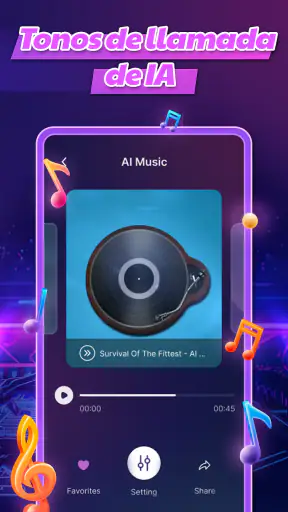 Musica para tono de llamada screenshot
