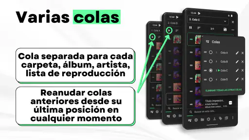Musicolet Reproductor música screenshot