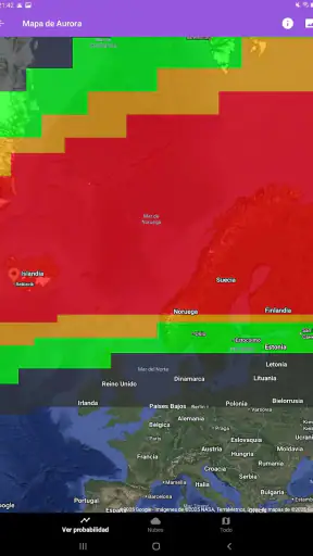 My Aurora Forecast Pro screenshot