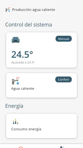 My BAXI screenshot