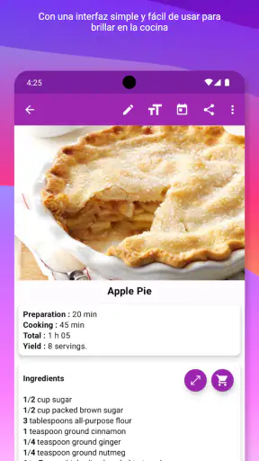My Recipe Box: Mis recetas screenshot