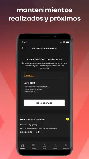 My Renault screenshot