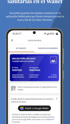 MyAXA España screenshot