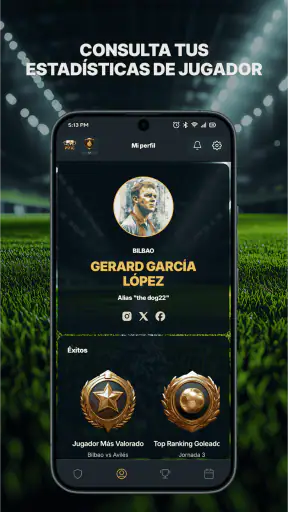 MyGol - Competiciones Fútbol screenshot
