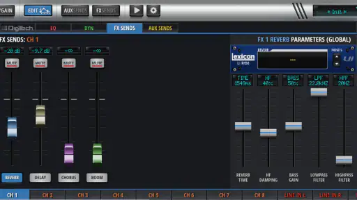 MyMixTool (for Soundcraft Ui) screenshot