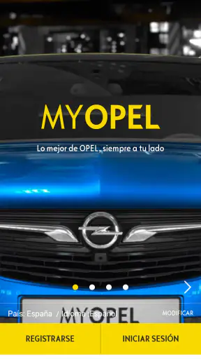 MyOpel screenshot