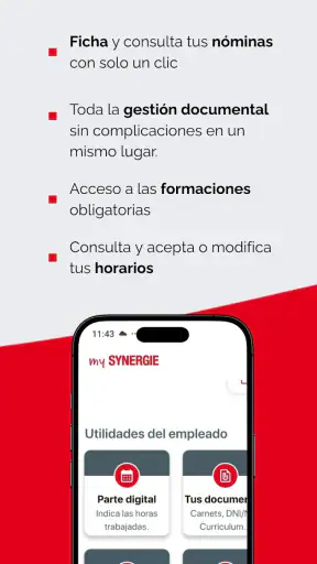 mySynergie España-Busco empleo screenshot