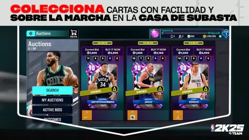 MyTEAM de NBA 2K25 screenshot