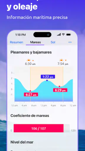 Nautide: Mareas, Viento, Olas+ screenshot