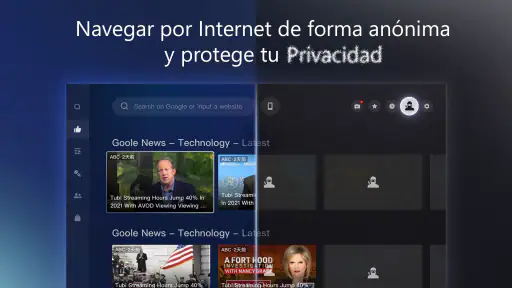 Navegador de TV Web BrowseHere screenshot