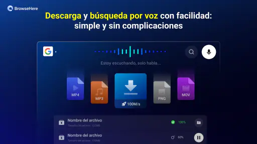 Navegador de TV Web BrowseHere screenshot
