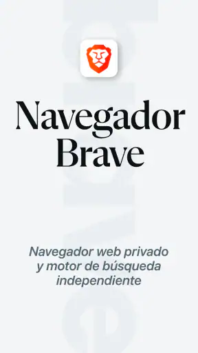Navegador web privado Brave screenshot