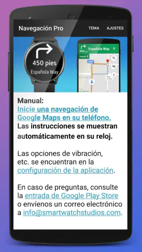 Navigation Pro: Maps en Reloj screenshot