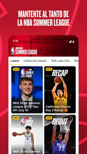 NBA App: baloncesto en directo screenshot