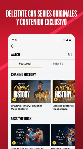 NBA App: baloncesto en directo screenshot