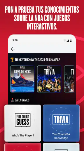 NBA App: baloncesto en directo screenshot