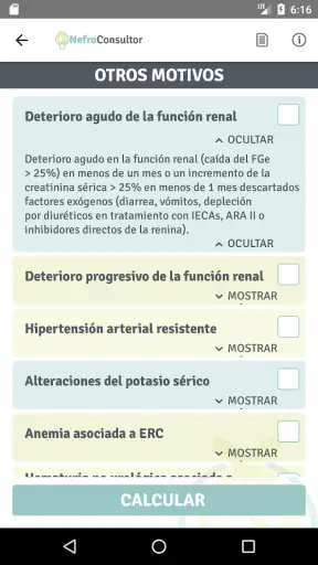 NefroConsultor screenshot