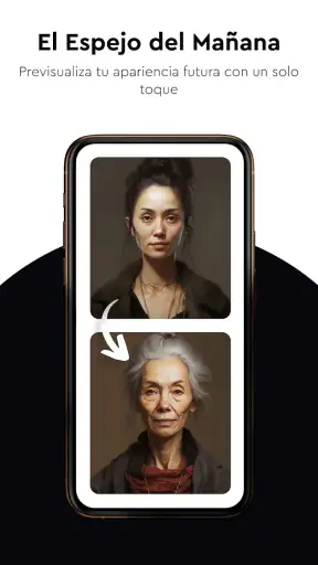 Negro y negro. Foto en blanco screenshot