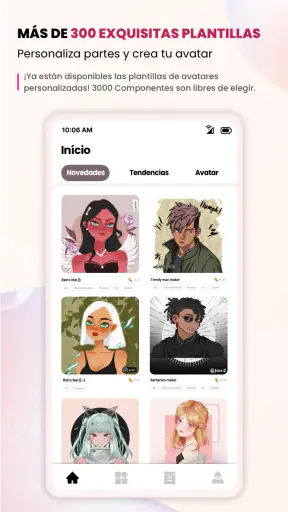 Neku: Creador de personajes OC screenshot