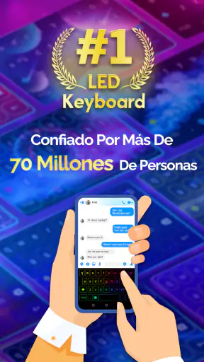 Neon LED Keyboard: Teclado LED screenshot